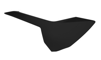 Pole numerowe boczne z osłoną filtra powietrza kpl. husqvarna tc/fc `16-18, tx/fx `17-18, te/fe `17-19 kolor czarny